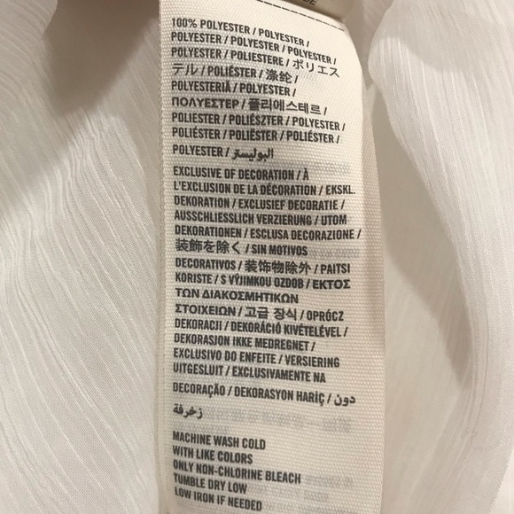 Hollister Women’s White Button-Down Shirt Size M - Picture 7 of 10